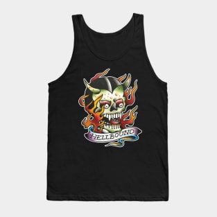 Hellbound Demon Tattoo Design Tank Top